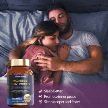 TrueMag 12-in-1 Magnesium Complex 700mg